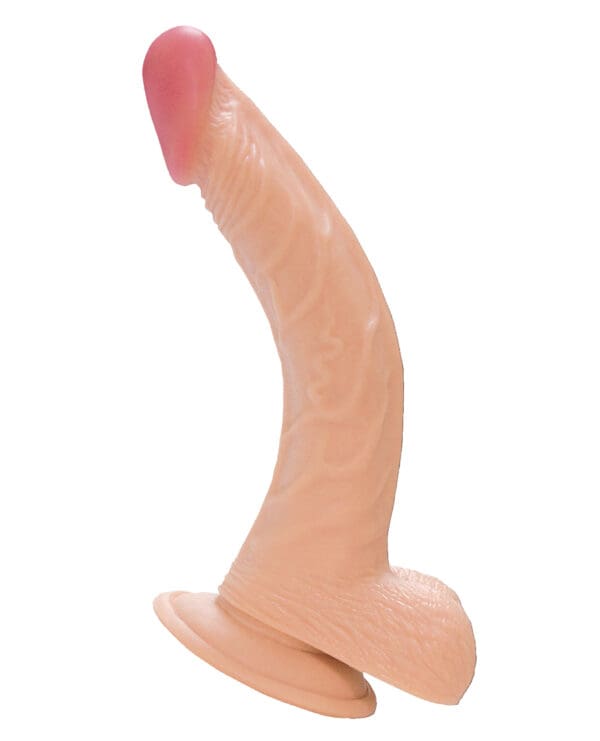 Real Skin All American Whoppers 8" Dong w/Balls - Image 2