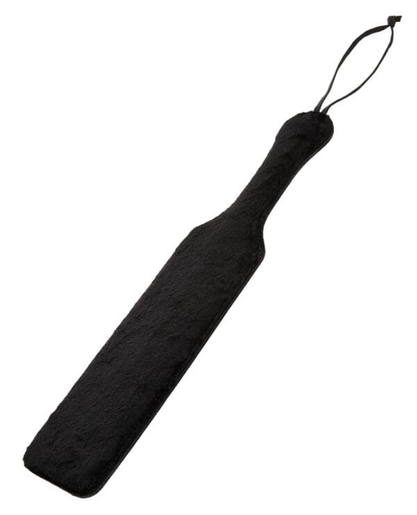 Sportsheets Leather Paddle w/Black Fur - Image 3