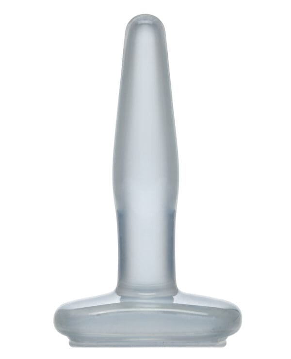 Crystal Jellies Butt Plug - Small Clear - Image 2