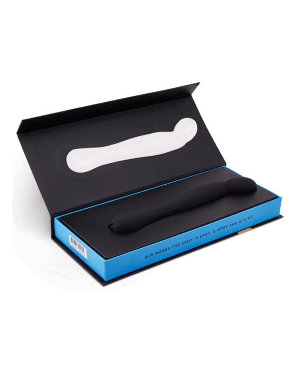 Nu Sensuelle Homme Ace Rechargeable Prostate Massager - Black - Image 4
