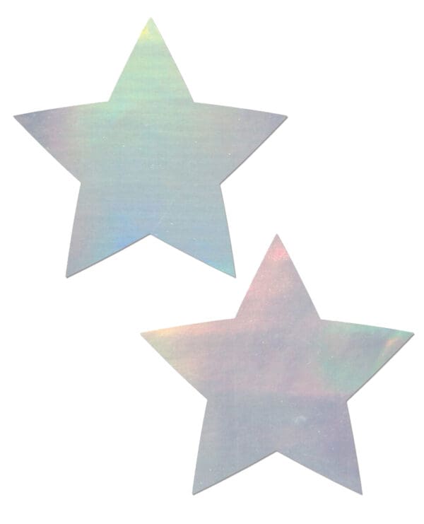 Pastease Premium Hologram Star - Silver O/S - Image 2