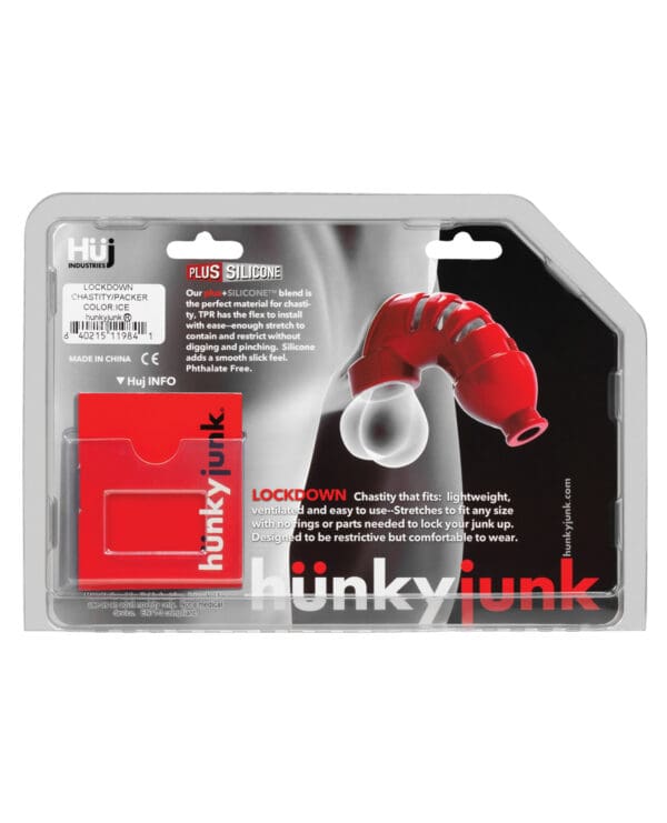 Hunky Junk Lockdown Chastity - Cobalt - Image 5