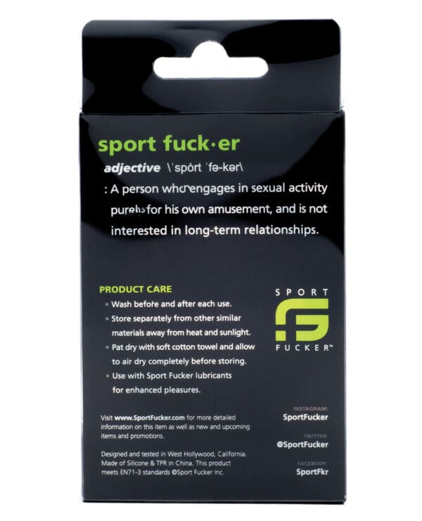 Sport Fucker Bullring - Black - Image 3