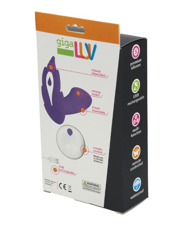 GigaLuv Deep Secret Remote - Purple - Image 4