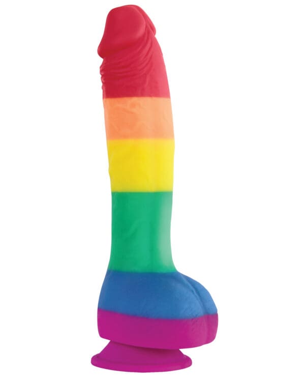 Colours Pride Edition 8" Dong w/Suction Cup - Image 2