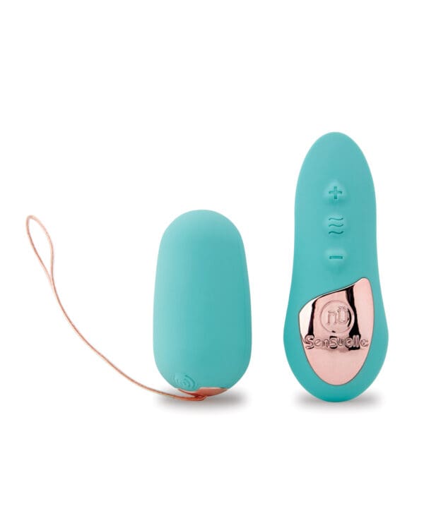 Nu Sensuelle Remote Control Petite Egg 15 Function - Blue - Image 2