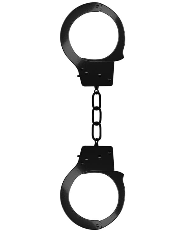 Shots Ouch Beginner Handcuffs - Black - Image 2