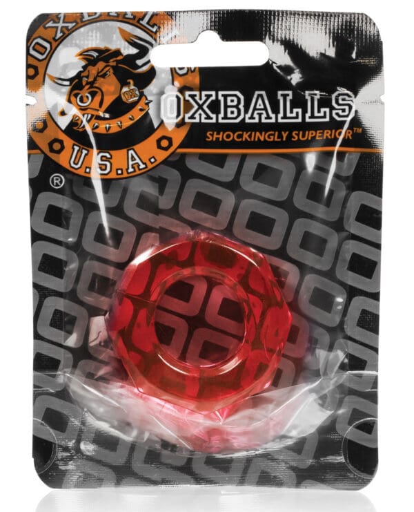 Oxballs Humpballs Cockring - Ruby - Image 2