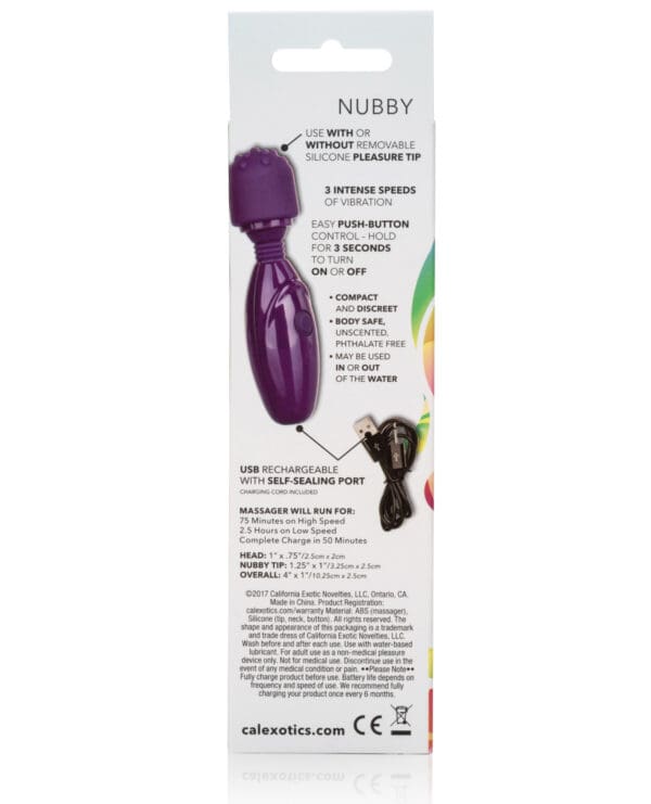 Tiny Teasers Nubby - Purple - Image 2