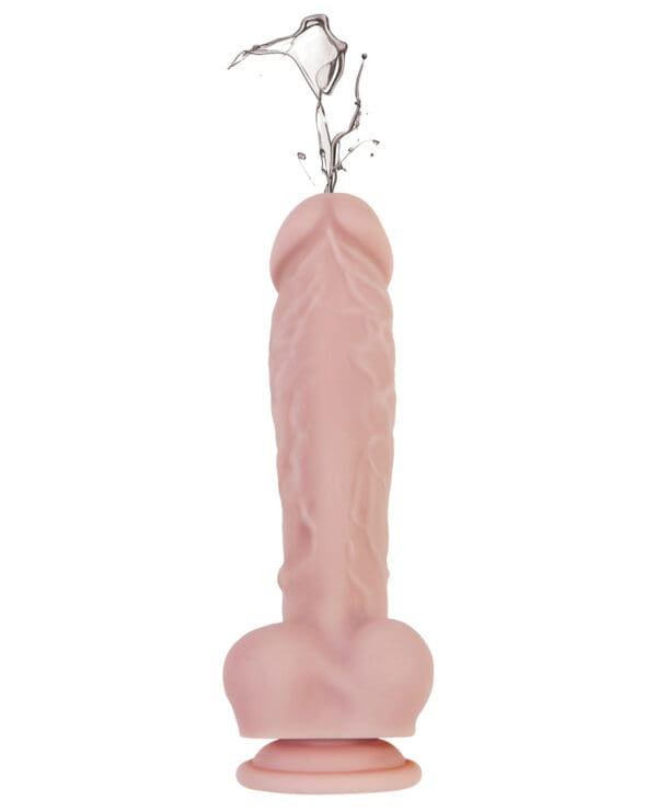 Evolved Big Shot Vibrating & Squirting Dong - Flesh - Image 4
