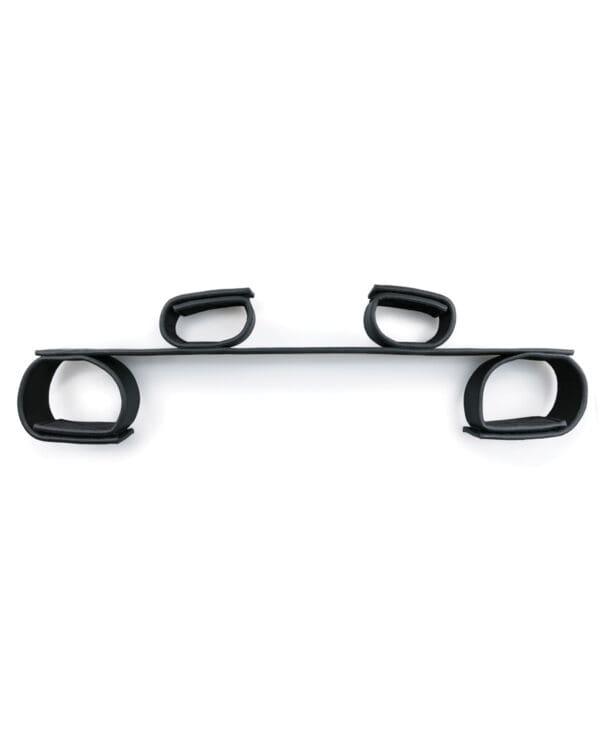 Easy Toys Wrist & Ankle Bondage Bar - Black - Image 2