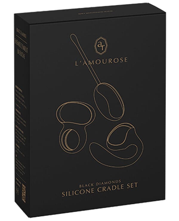 Lamourose Paramour Silicone Cradles - Black - Image 2