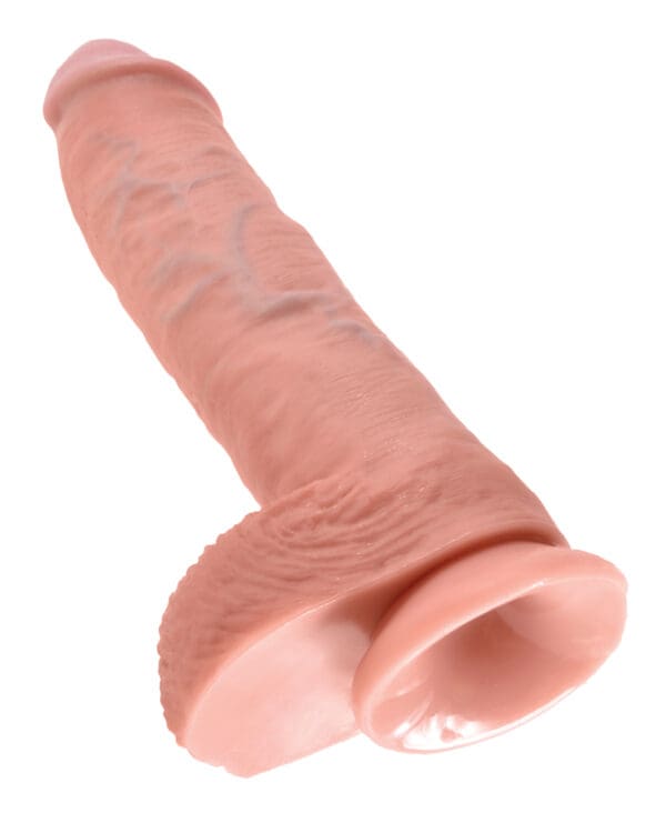 King Cock 10" Cock w/Balls - Flesh - Image 5