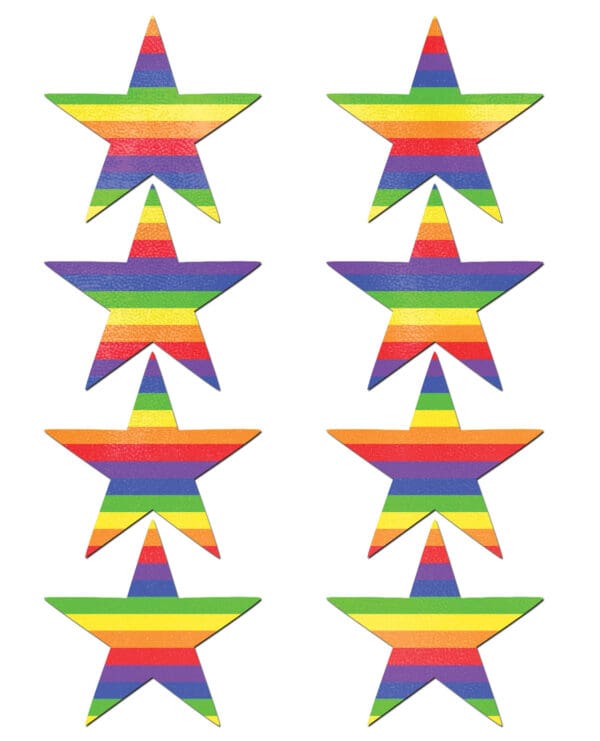 Pastease Premium Mini Rainbow Stars - Pack of 8 O/S - Image 2