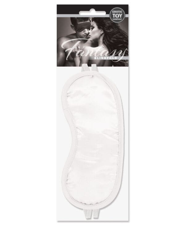 Erotic Toy Company Satin Fantasy Blindfold - White - Image 2