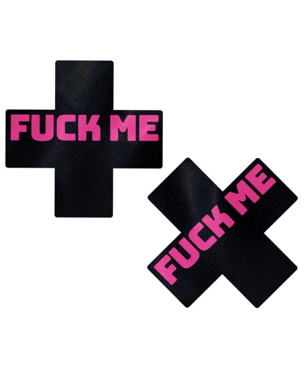 Pastease Premium Fuck Me Plus - Black/Pink O/S - Image 2