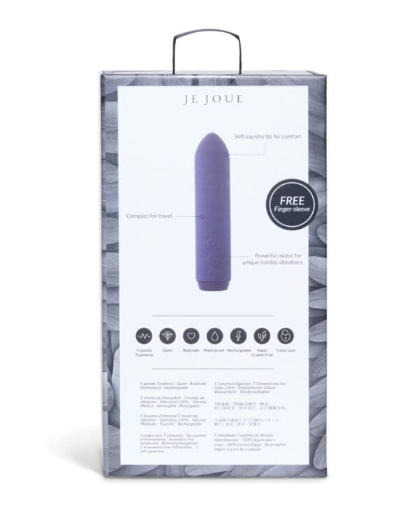 Je Joue Classic Bullet Vibrator - Purple - Image 4