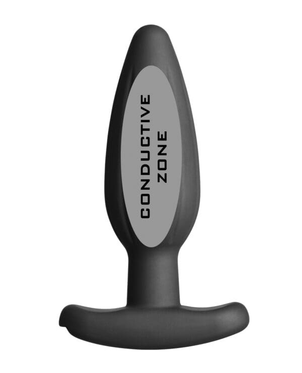 ElectraStim Silicone Noir Rocker Butt Plug - Medium - Image 5