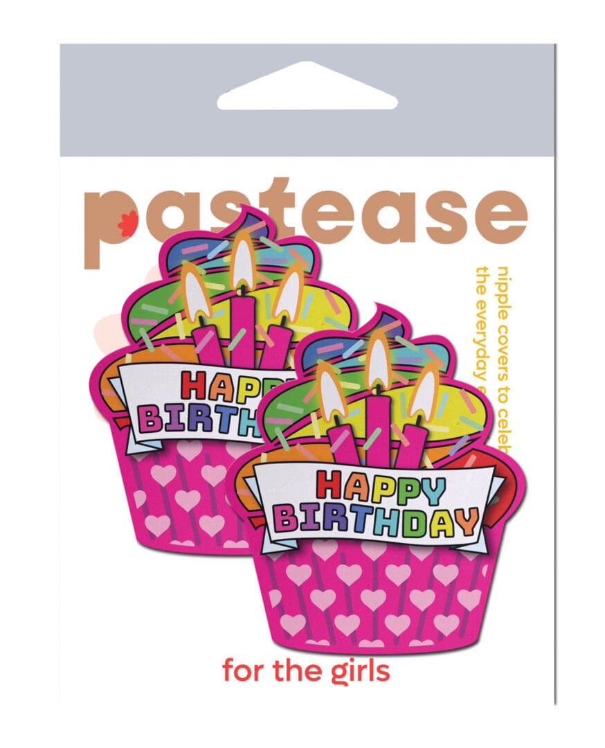 Pastease Premium Happy Birthday Cupcake - Multicolor O/S