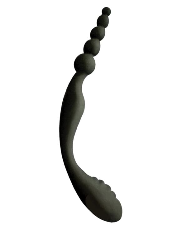The 9's S Double Header Double Ended Silicone Anal Beads - Image 2