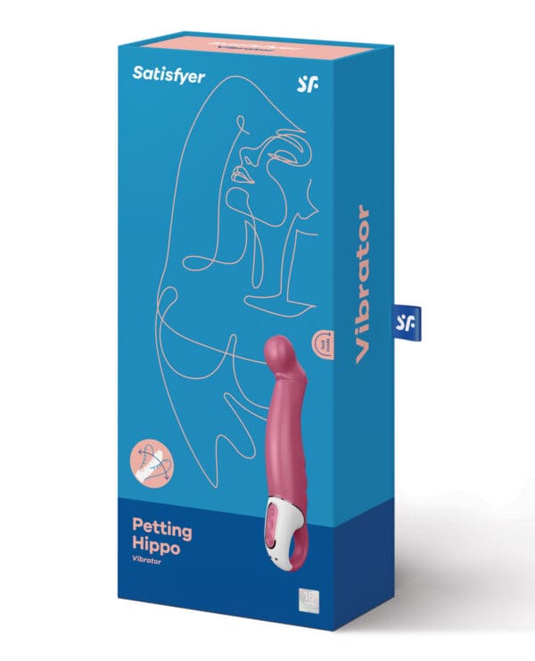 Satisfyer Vibes Petting Hippo - Fuchsia - Image 5