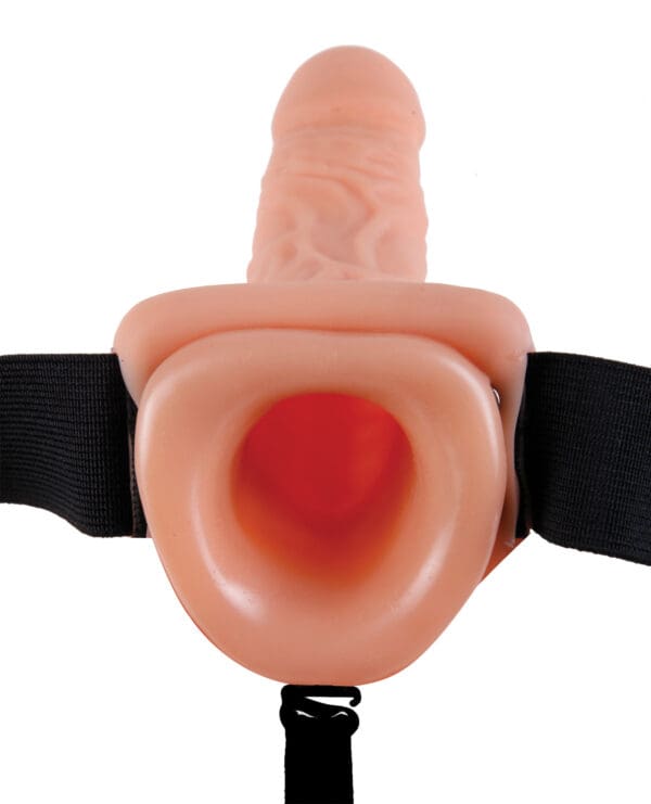 Fetish Fantasy Series 11" Hollow Strap On - Flesh - Image 5