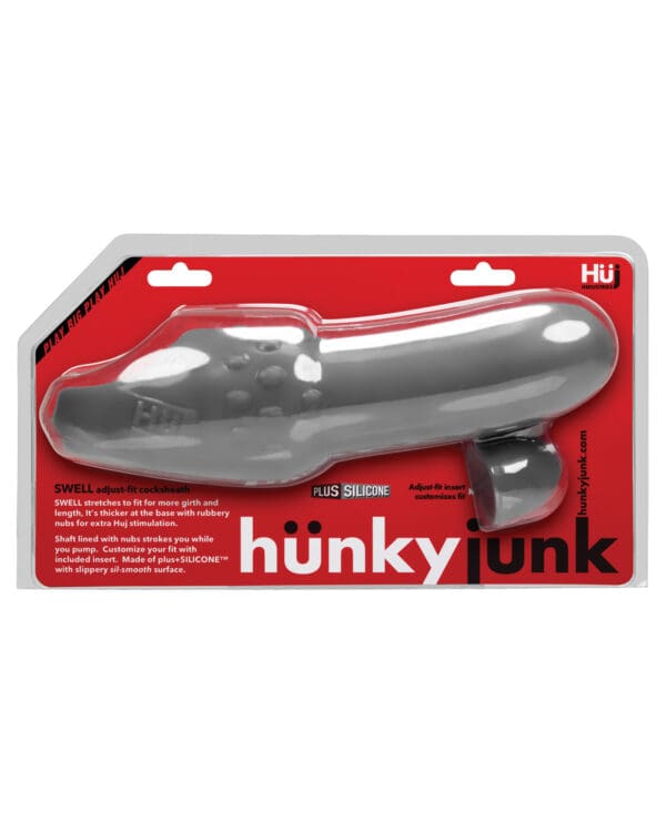 Hunky Junk Swell Adjust Fit Cocksheath - Stone - Image 4