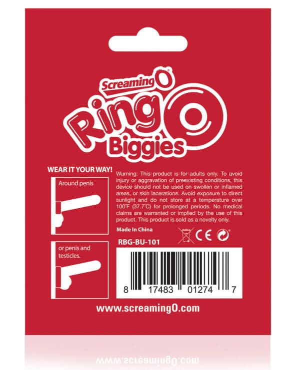 Screaming O RingO Biggies - Blue - Image 2