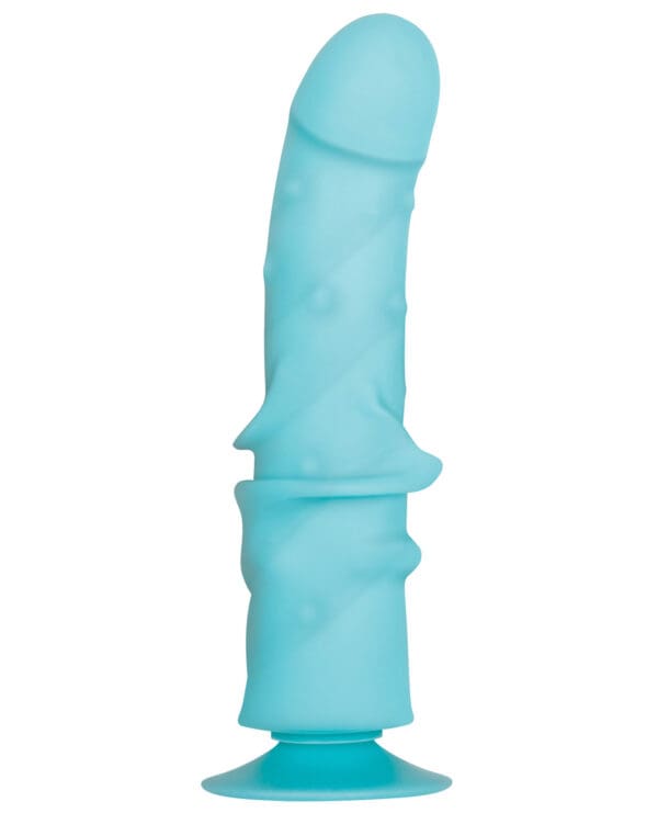 Evolved Love Large Dildo - Blue - Image 4