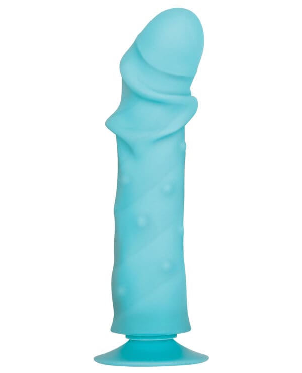 Evolved Love Large Dildo - Blue - Image 5