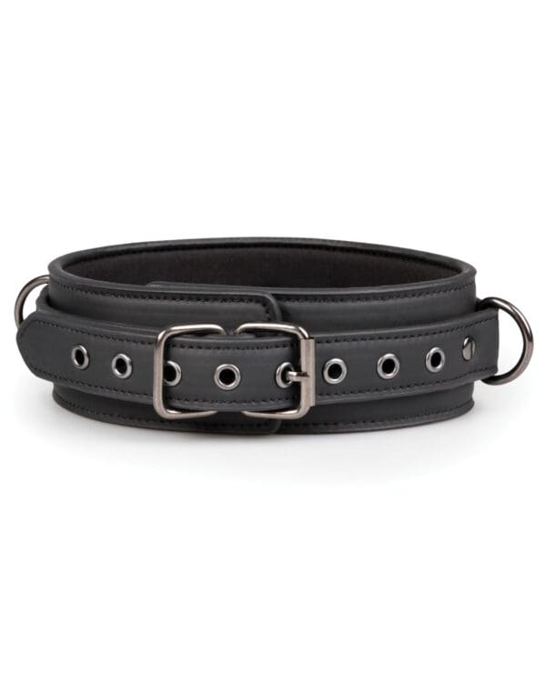 Easy Toys Fetish Collar w/Leash - Black - Image 4