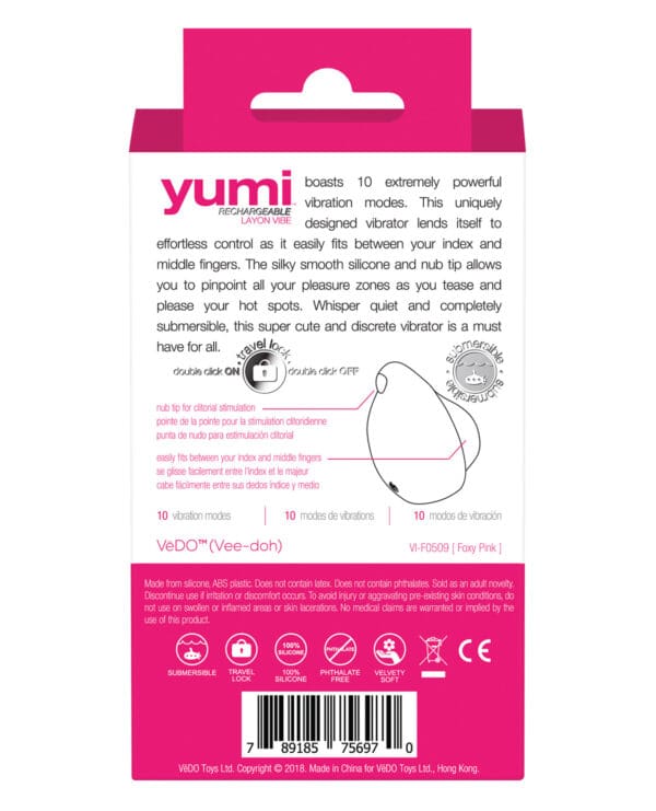 VeDO Yumi Layon Vibe - Foxy Pink - Image 2