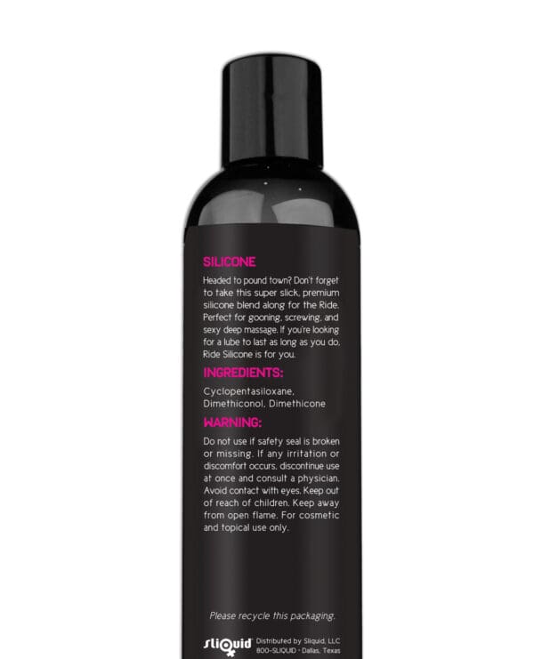 Ride BodyWorx Silicone Lubricant - 2 oz - Image 2