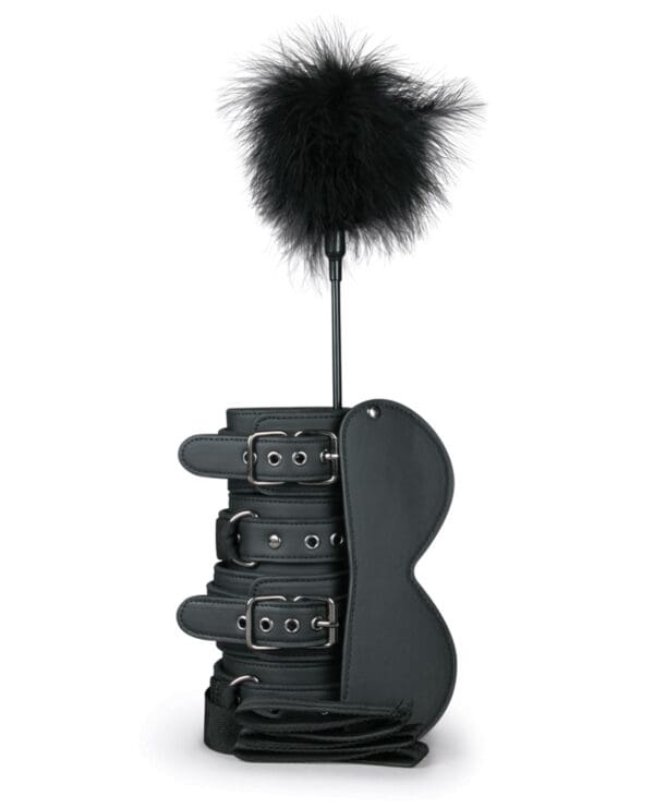 Easy Toys Beginners 6 Piece Beginners Bondage Set - Black - Image 3
