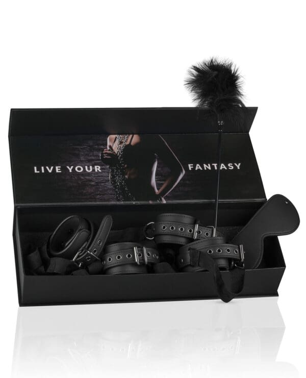 Easy Toys Beginners 6 Piece Beginners Bondage Set - Black - Image 5