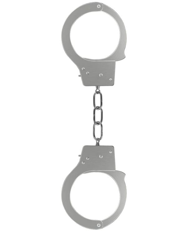 Shots Ouch Beginner Handcuffs - Metal - Image 2