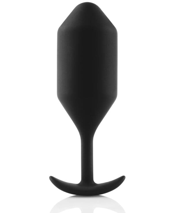 b-Vibe Weighted Snug Plug 4 - 256 g Black - Image 2