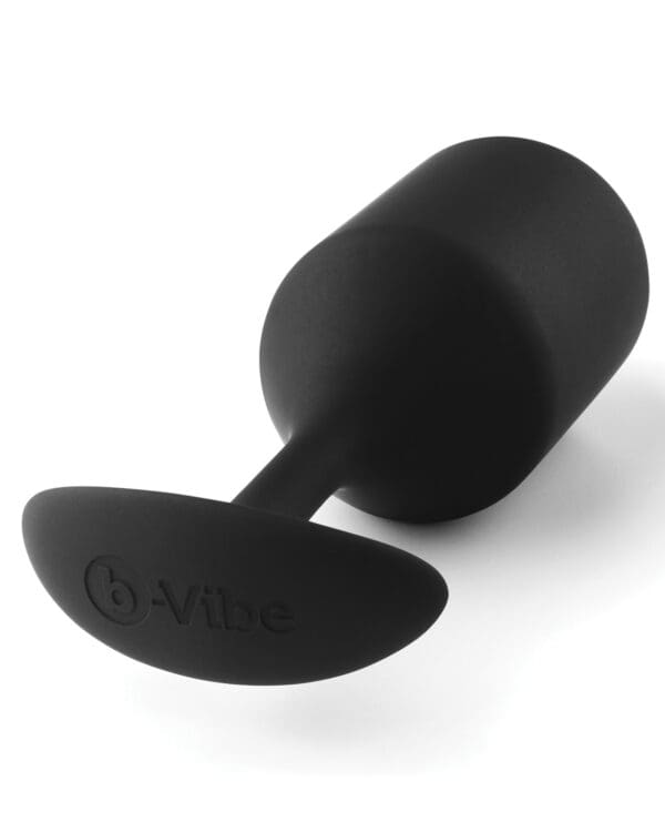 b-Vibe Weighted Snug Plug 4 - 256 g Black - Image 3