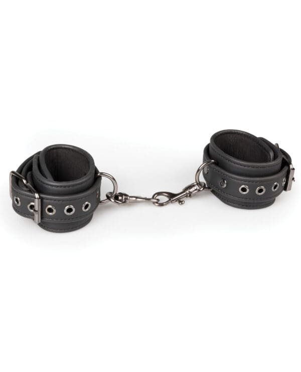Easy Toys Fetish Ankle Cuffs - Black - Image 2