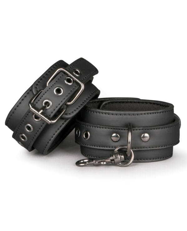 Easy Toys Fetish Ankle Cuffs - Black - Image 3