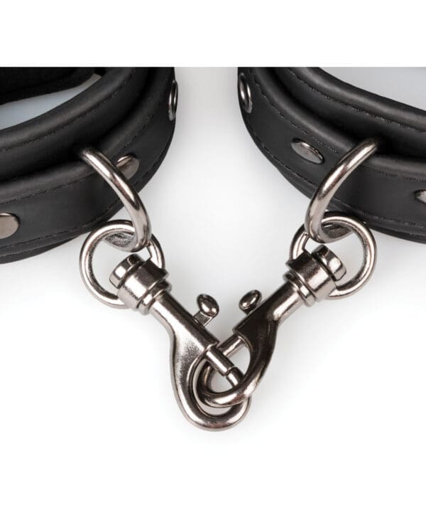 Easy Toys Fetish Ankle Cuffs - Black - Image 5