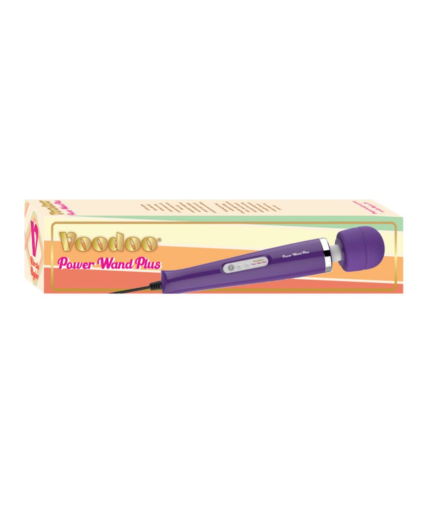 Voodoo Power Wand Plus 28X Plug In - Purple
