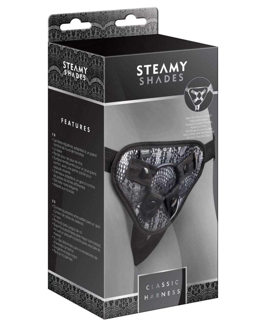 Steamy Shades Classic Harness - Black/White