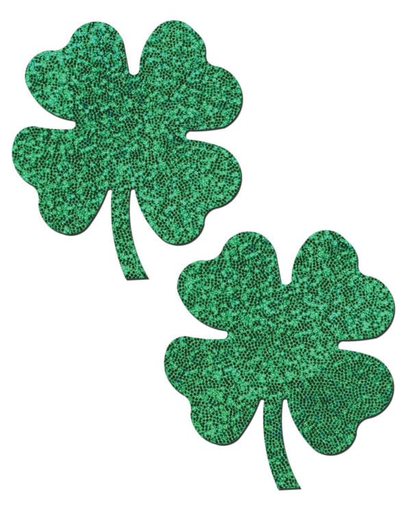 Pastease Premium Glitter Four Leaf Clover - Green O/S - Image 2