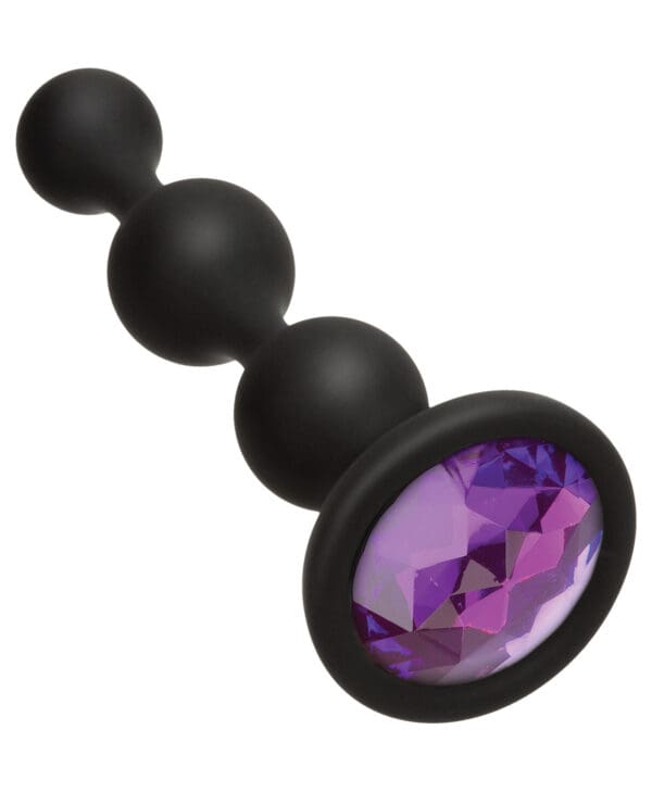 Booty Bling Wearable Silicone Beads - Purple - Image 3