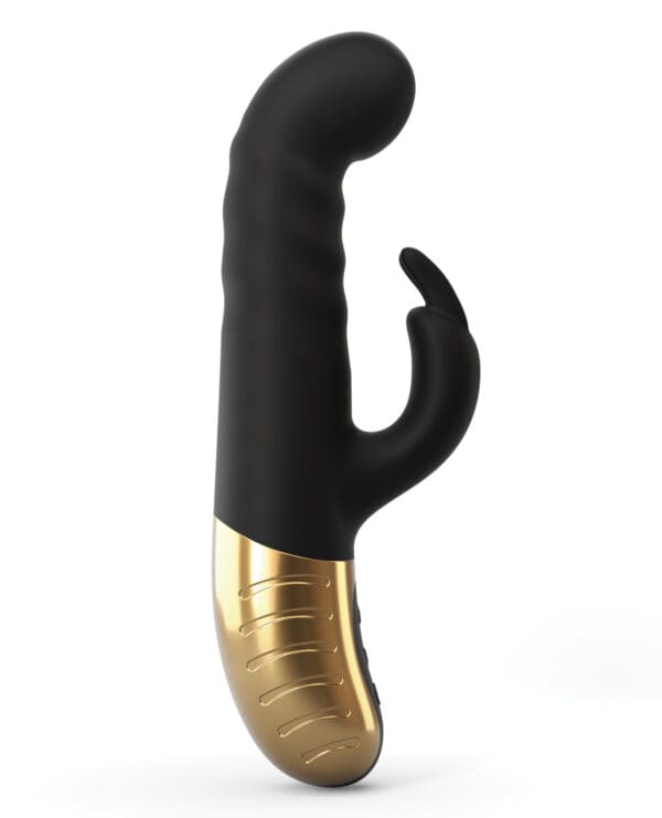 Dorcel G-Stormer Thrusting G Spot Rabbit - Black/Gold - Image 2