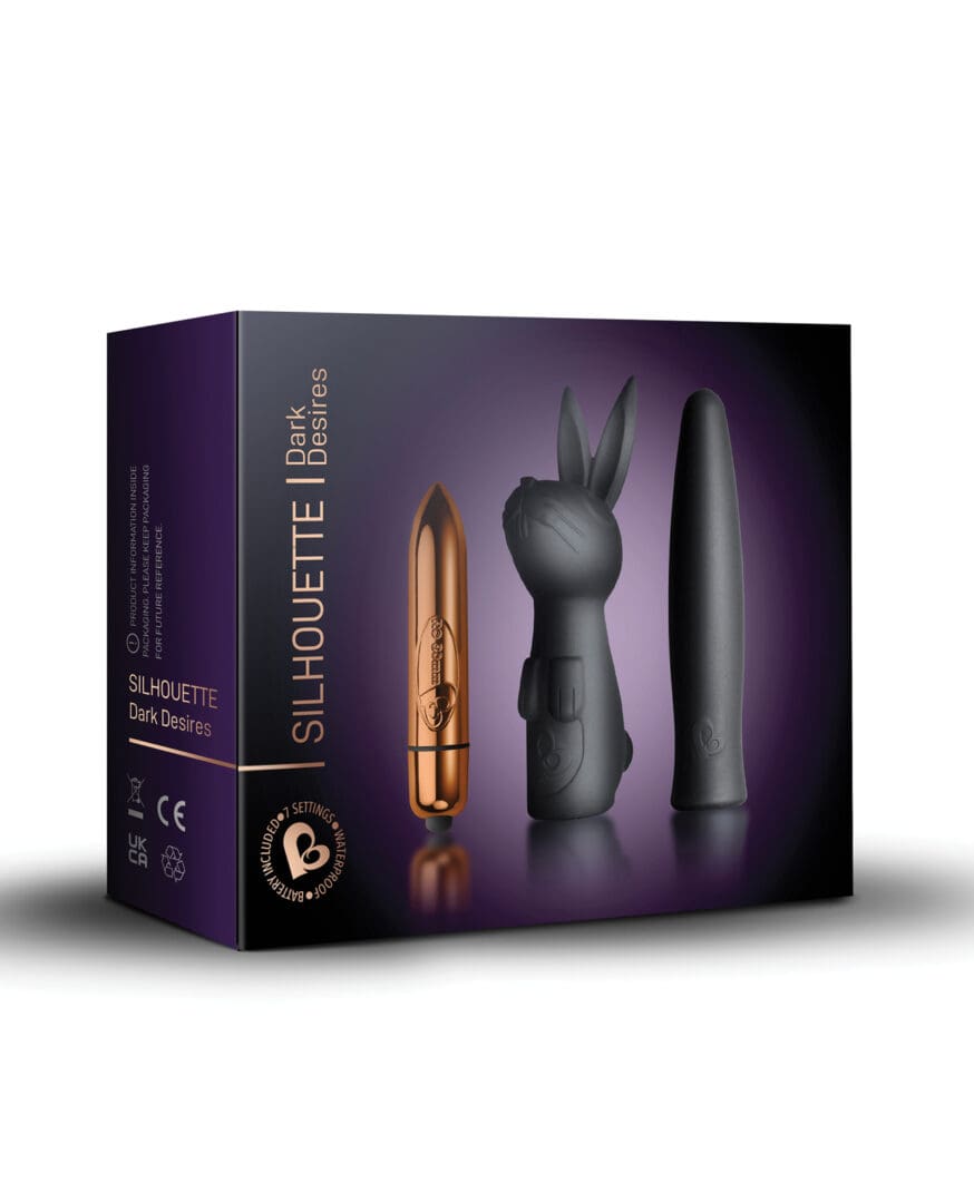 Rocks Off Silhouette Dark Desires Kit - Copper/Black