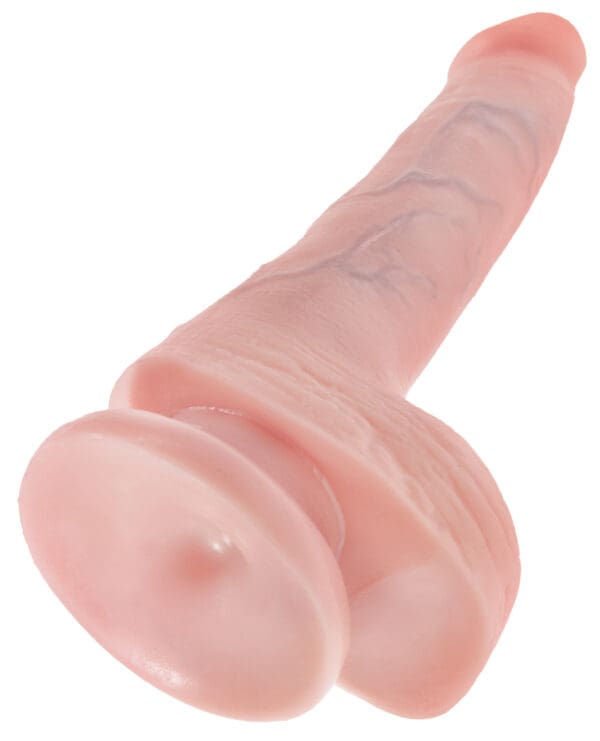 King Cock 6" Cock w/Balls - Flesh - Image 4