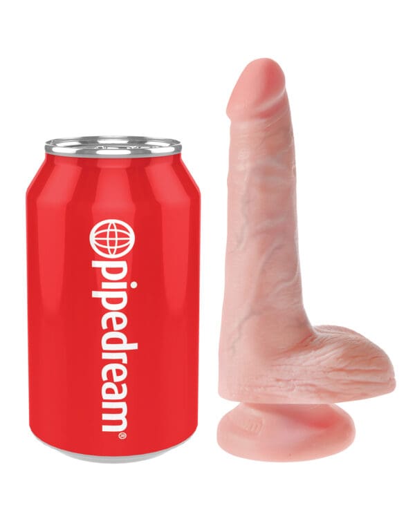 King Cock 6" Cock w/Balls - Flesh - Image 5