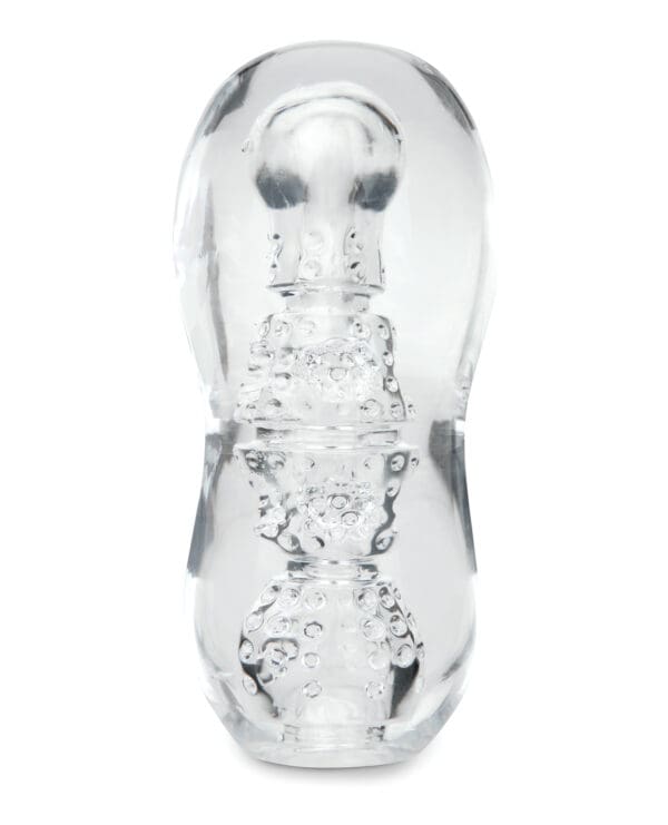 ZOLO Gripz Dotted Stroker - Clear - Image 2